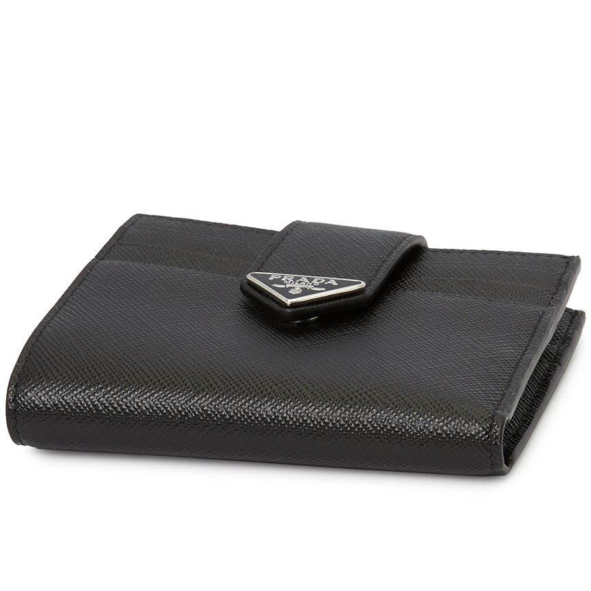 Ví Prada Saffiano Triangle 'Black' 2MC066-2DYG-F0002