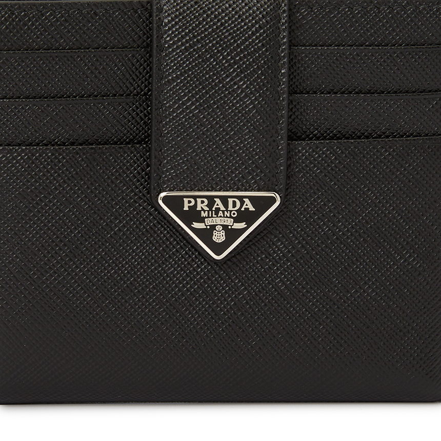 Ví Prada Saffiano Triangle 'Black' 2MC066-2DYG-F0002