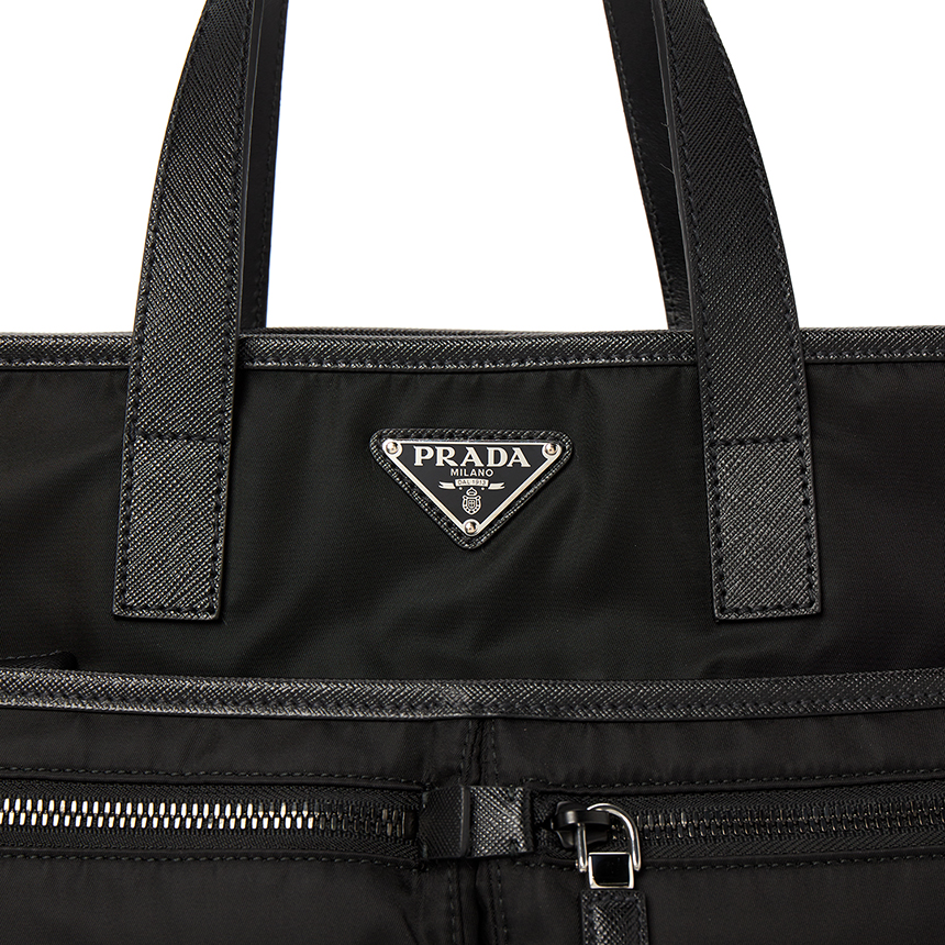 Túi Prada Logo Shopping 'Black' 2VG860-2DMH-F0002
