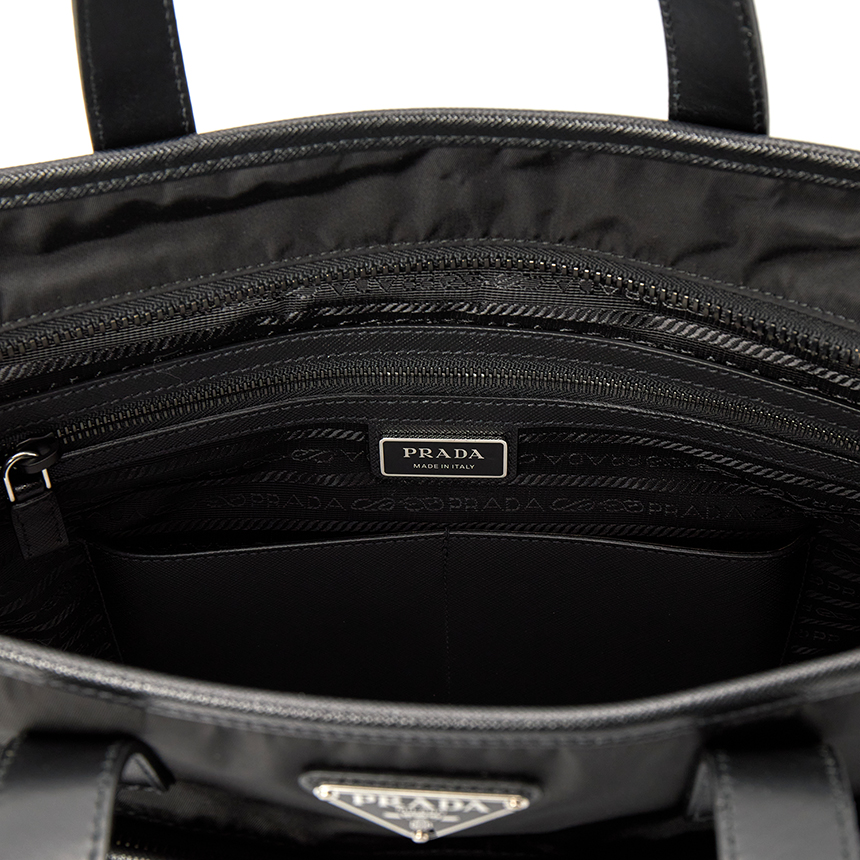 Túi Prada Logo Shopping 'Black' 2VG860-2DMH-F0002