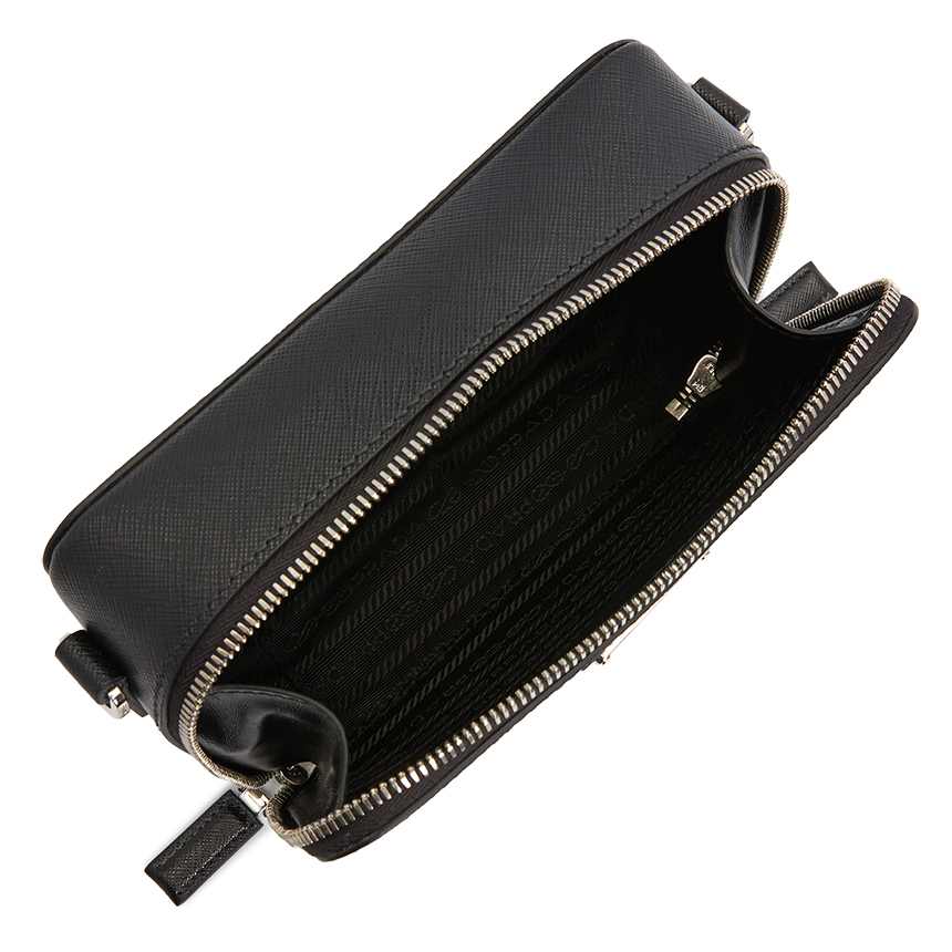 Túi Prada Saffiano Triangle 'Black' 2VH070-9Z2-F0002