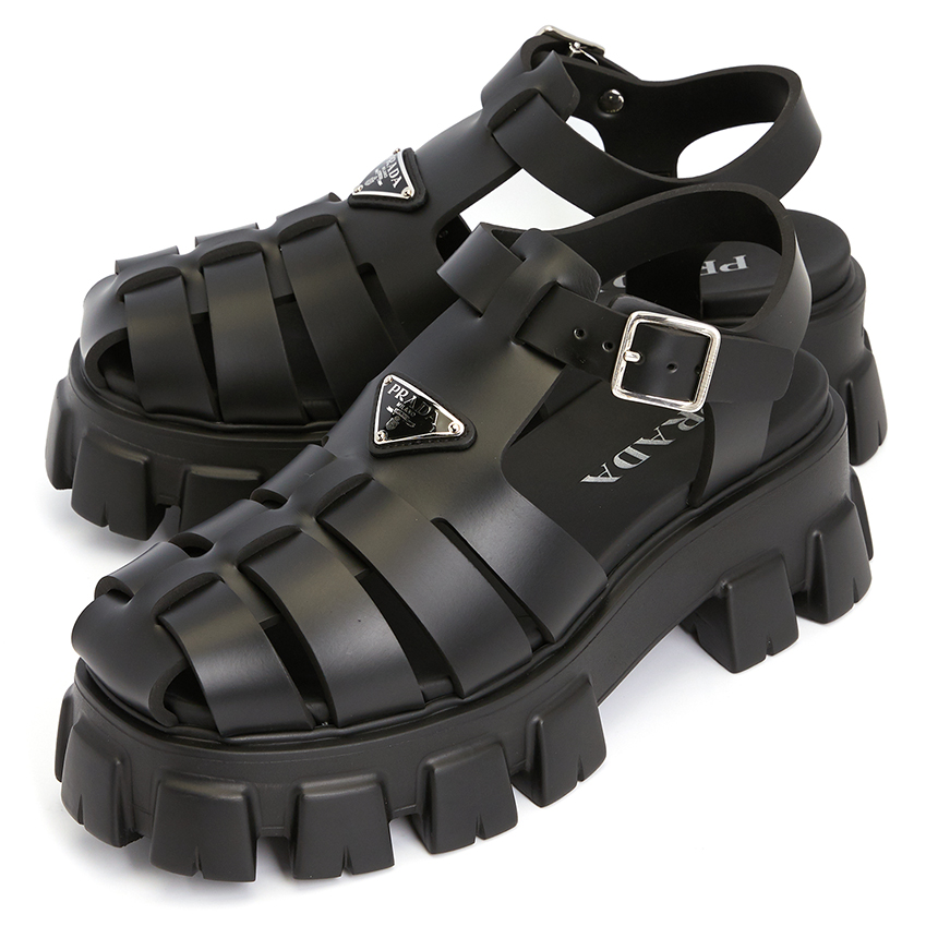 Dép Prada Logo 'Black' 2X3083-3LKK-F0002