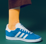 Giày Adidas Gazelle 'Blue Cloud White Gold Metallic' GX2207