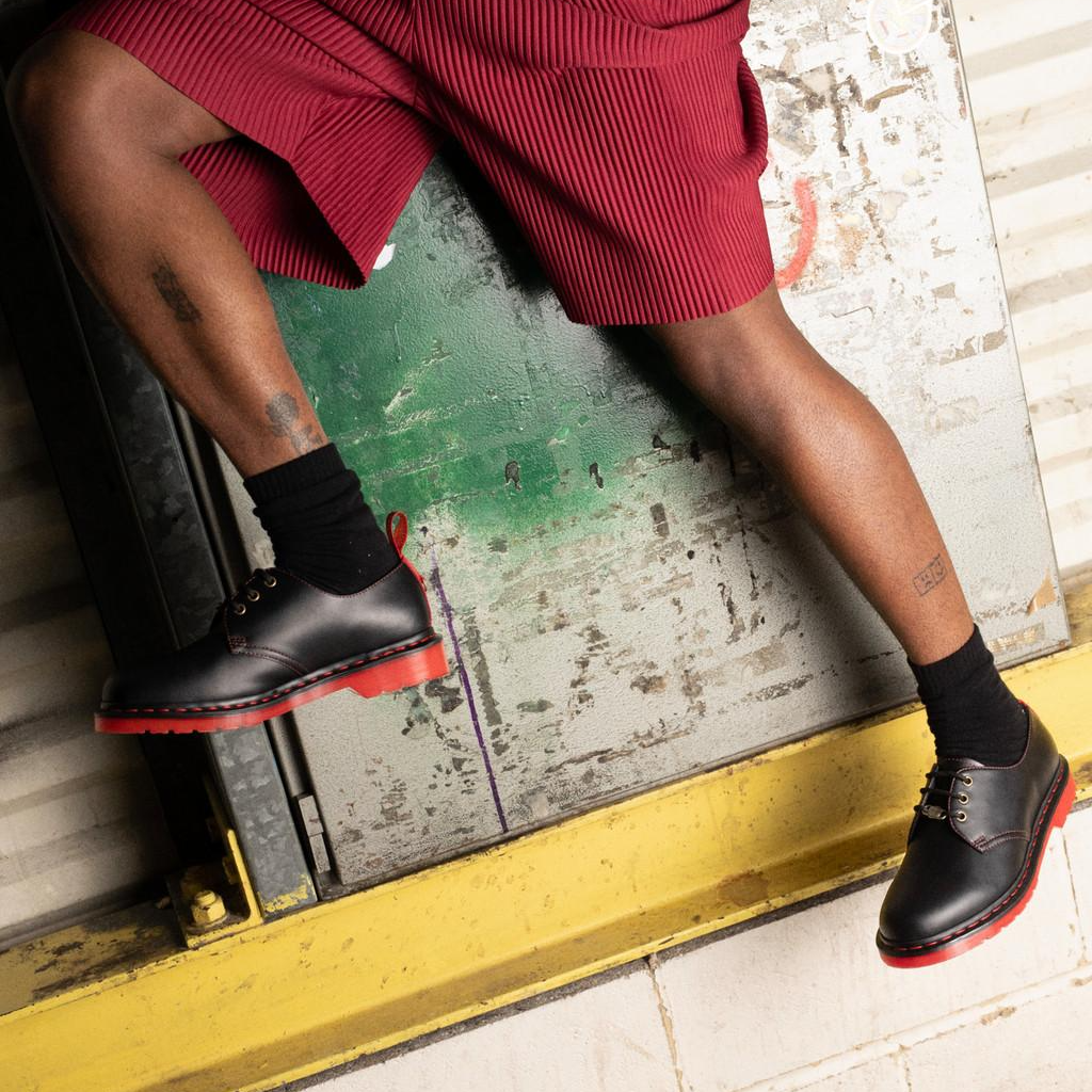 Giày Dr.Martens 1461 Year Of The Rabbit 'Black Red' 30555004