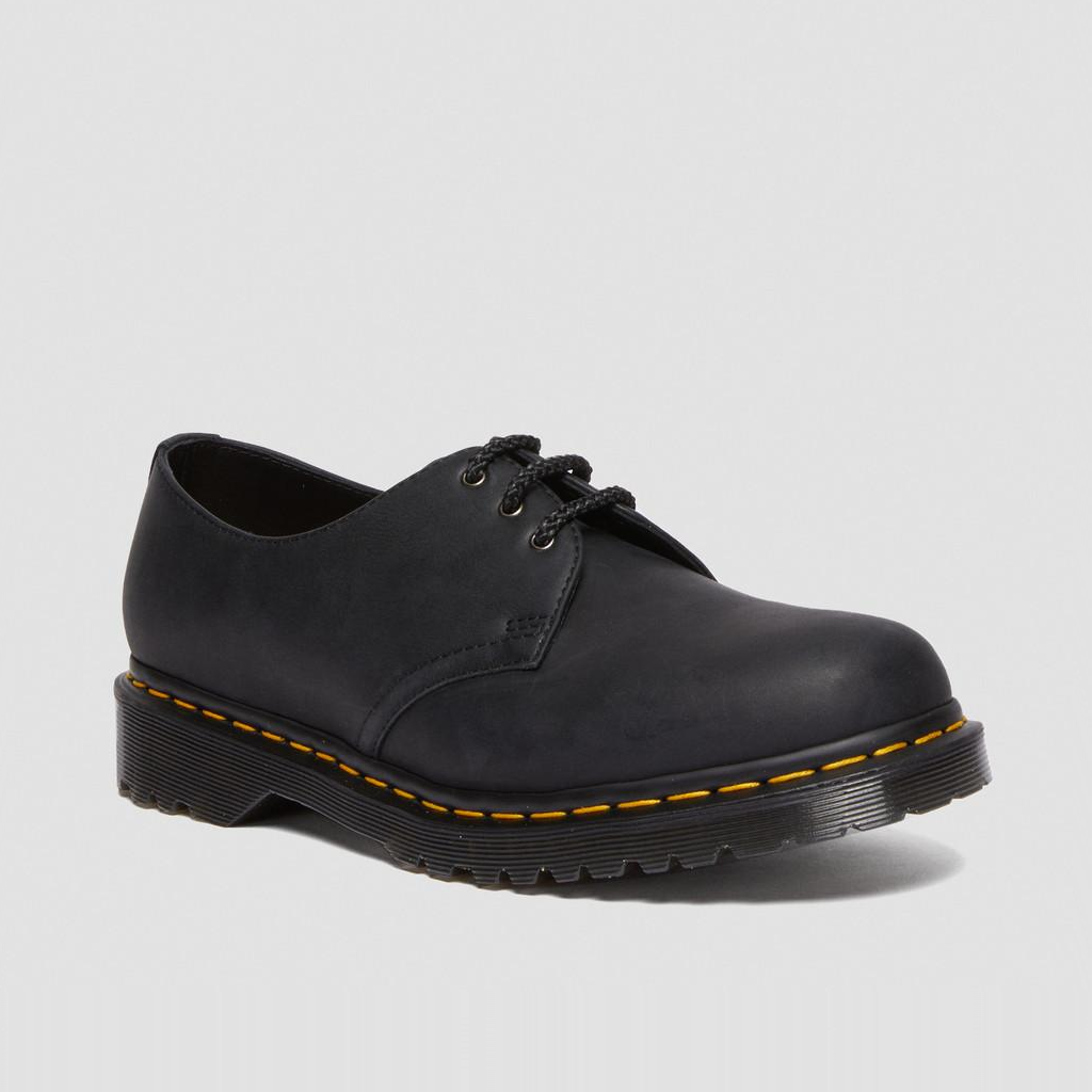 Giày Dr.Martens 1461 Waxed Full Grain Leather 'Black' 30679001