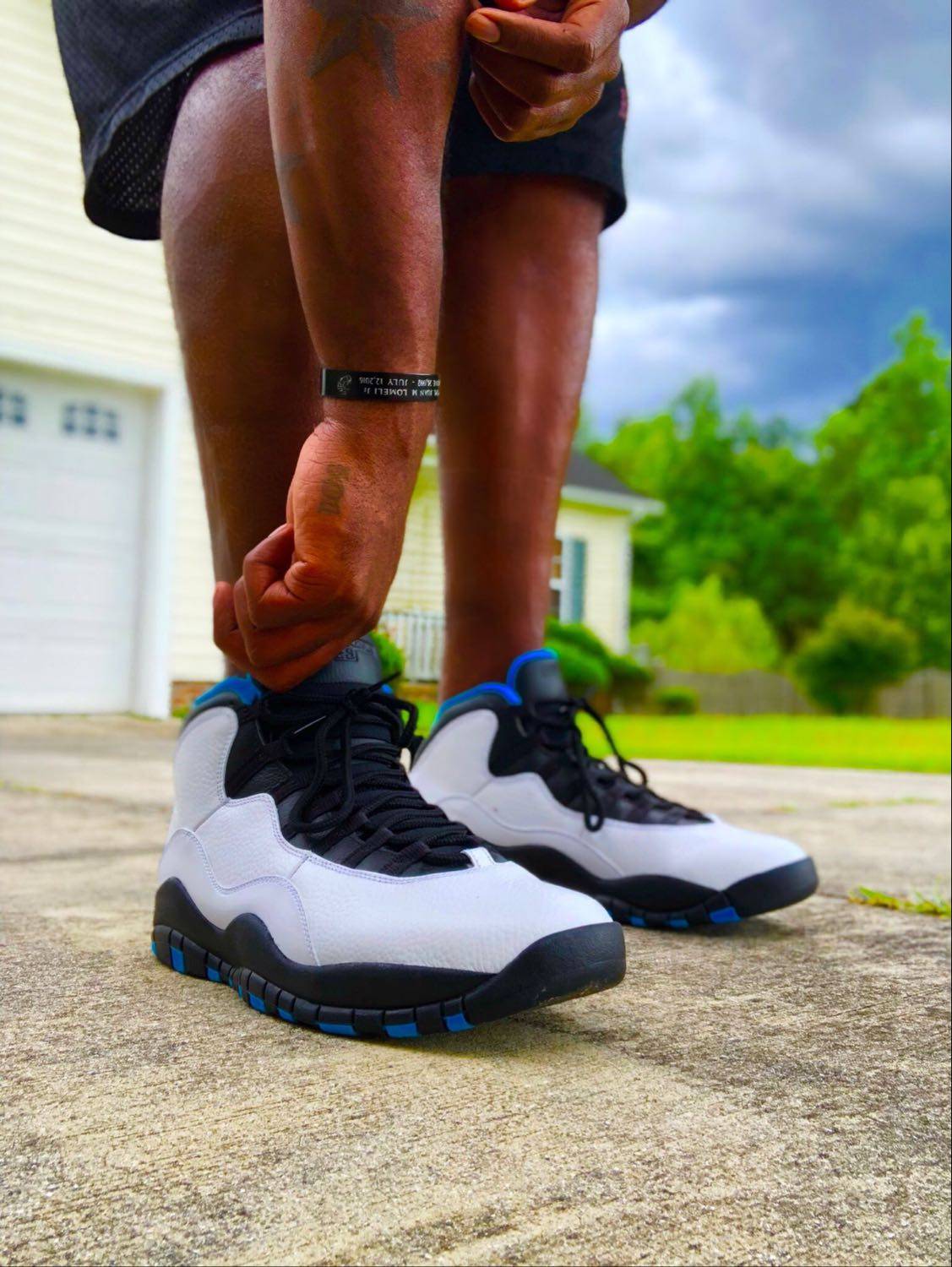Giay Nike Air Jordan 10 Retro Powder Blue 14 106 Authentic Shoes Giay Nike Air Jordan 10 Retro Powder Blue 14 106 Authentic Shoes