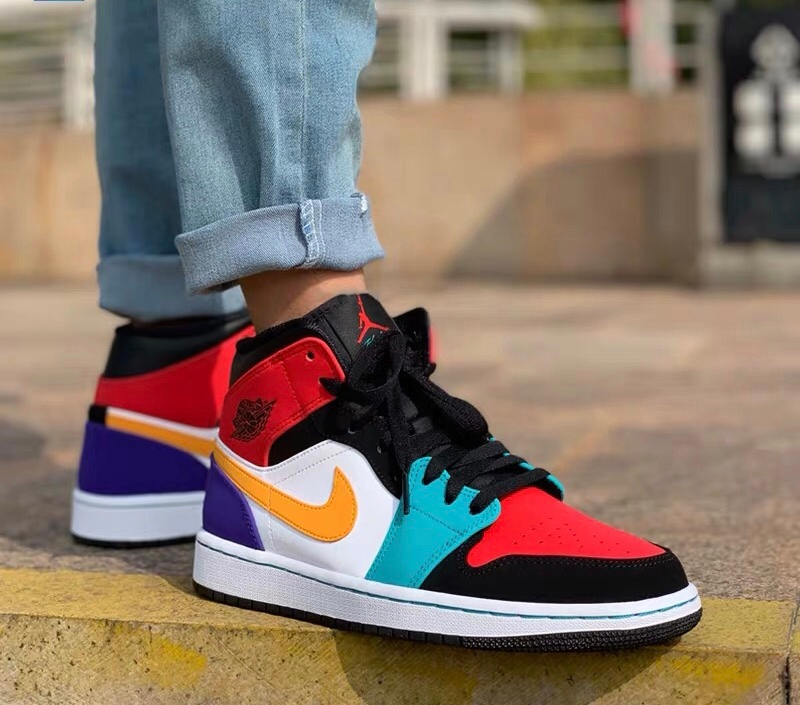 jordan 1 bred multicolor
