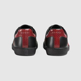 Giày Gucci Men's Ace Leather sneaker 386750-02JR0-1078