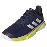 Giày Tennis Adidas Solematch Bounce 'Navy Yellow' GY7645