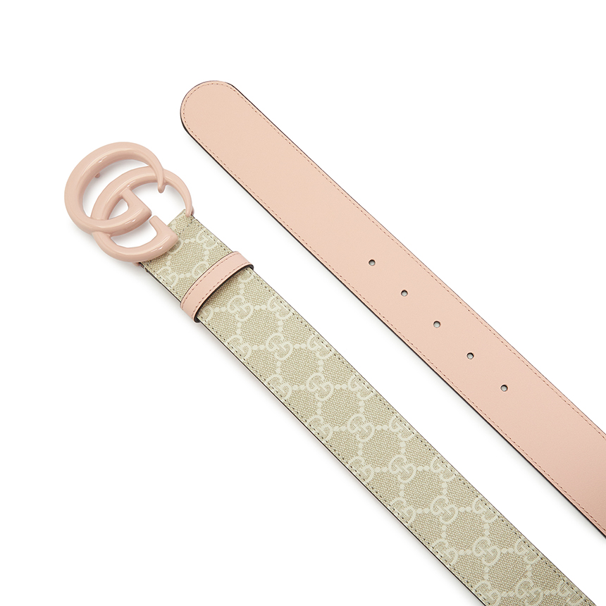 Thắt Lưng Gucci GG Marmont 'Pink' 400593-FAA6B-8050