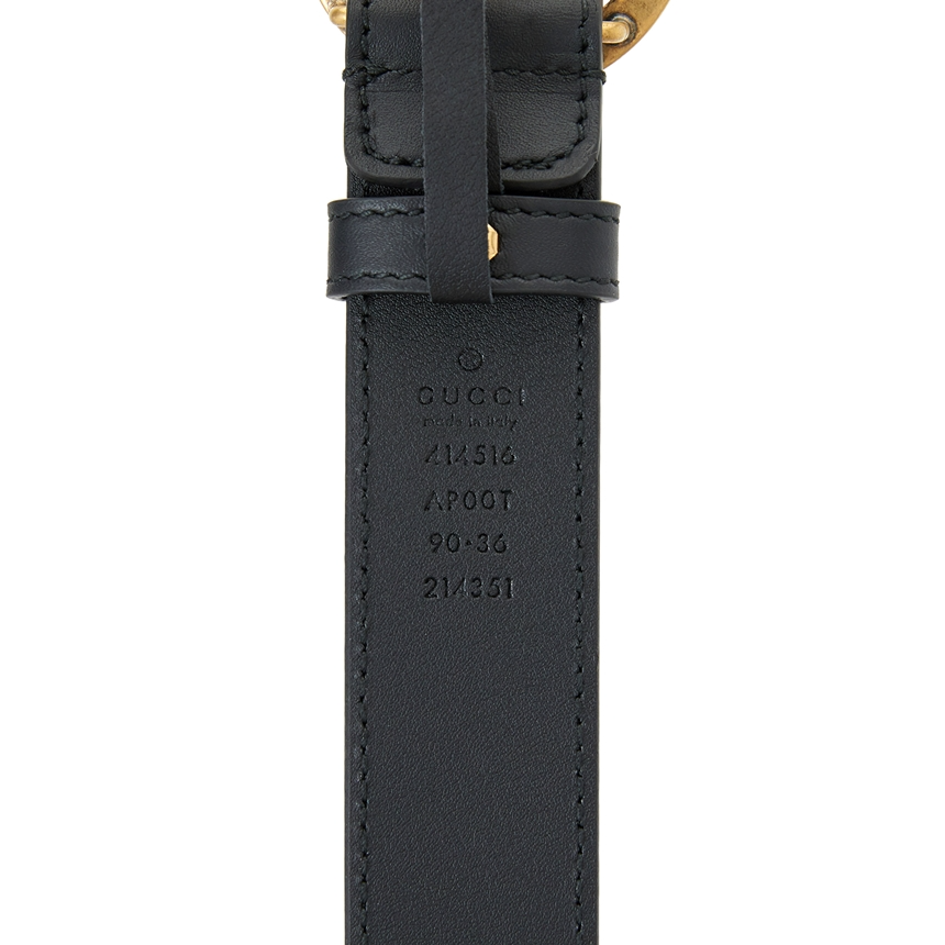 Thắt Lưng Gucci Double G 'Black' 414516-AP00T-1000