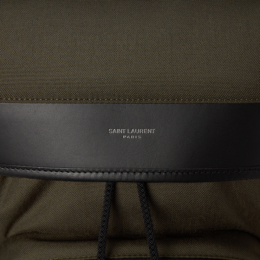 Balo Saint Laurent City 'Khaki' 437110-FABO1-2986