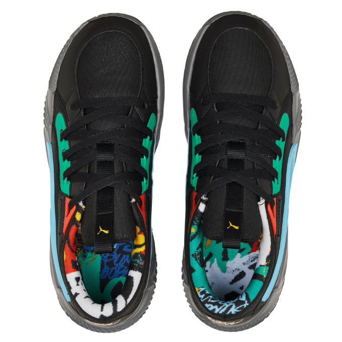 Giày Puma Court Rider Chaos 'Black' 37826501