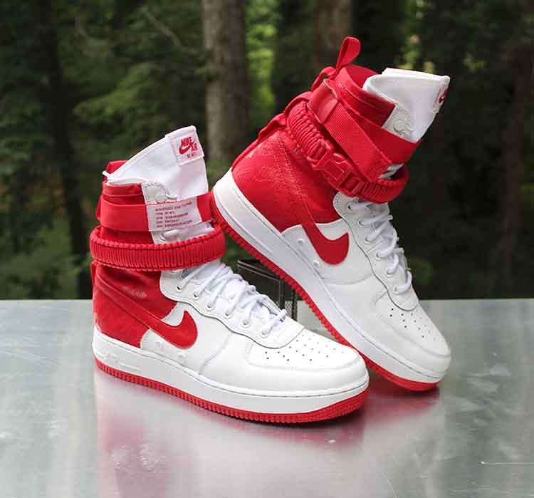 Giày Nike SF-AF1 High White 'University 