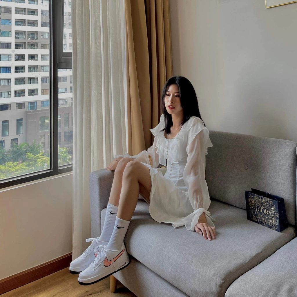Giày Nike Air Force 1 Impact Next Nature GS 'White Doll' DZ6307-100