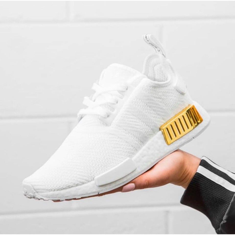 GiÃ y Adidas NMD_R1 'White Gold Metallic' EG6703 â AUTHENTIC SHOES