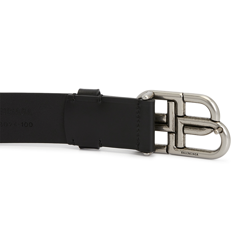 Thắt lưng Balenciaga BB Large 'Black' 570370-1CH0B-1000