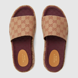 Giày Gucci Women's Original GG Slide Sandal ‎573018-KQW00-8366