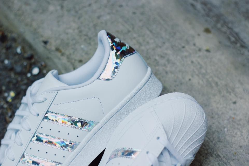 superstar holo stripes