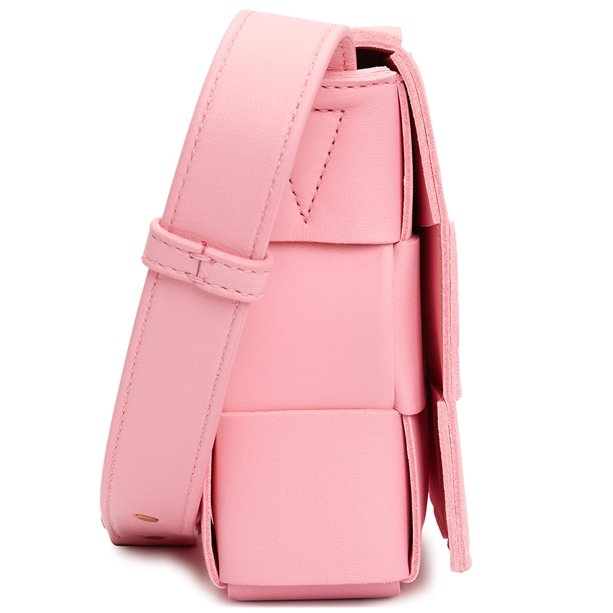 Túi Bottega Veneta Ribbon Intrecchio 'Pink' 578004-VMAY1-5832