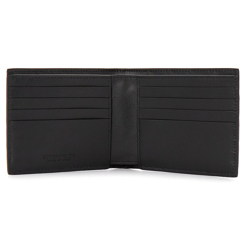 Ví Bottega Veneta Intrecciato 'Black' 592778-VMBI2-8803