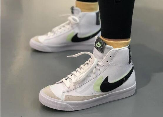 blazer double swoosh