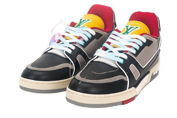 Giày Louis Vuitton Trainer Monogram Red Yellow 1A8Q95
