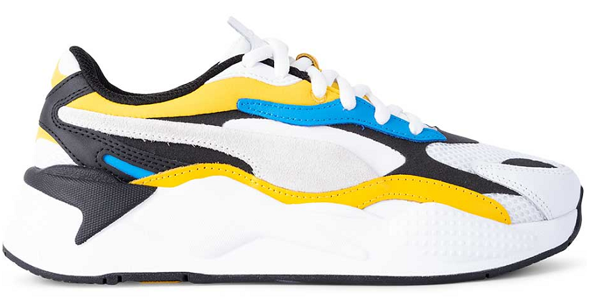puma rsx blue red yellow