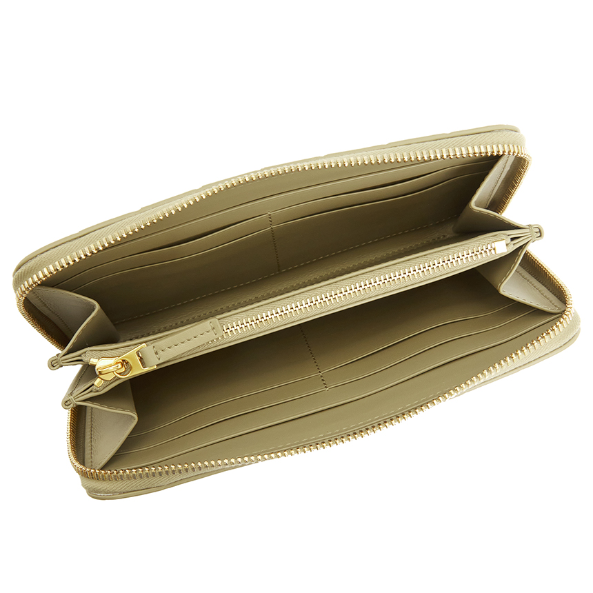 Ví Bottega Veneta Taupe Intrecciato 'Beige Gray' 608053-VCPP2-1520