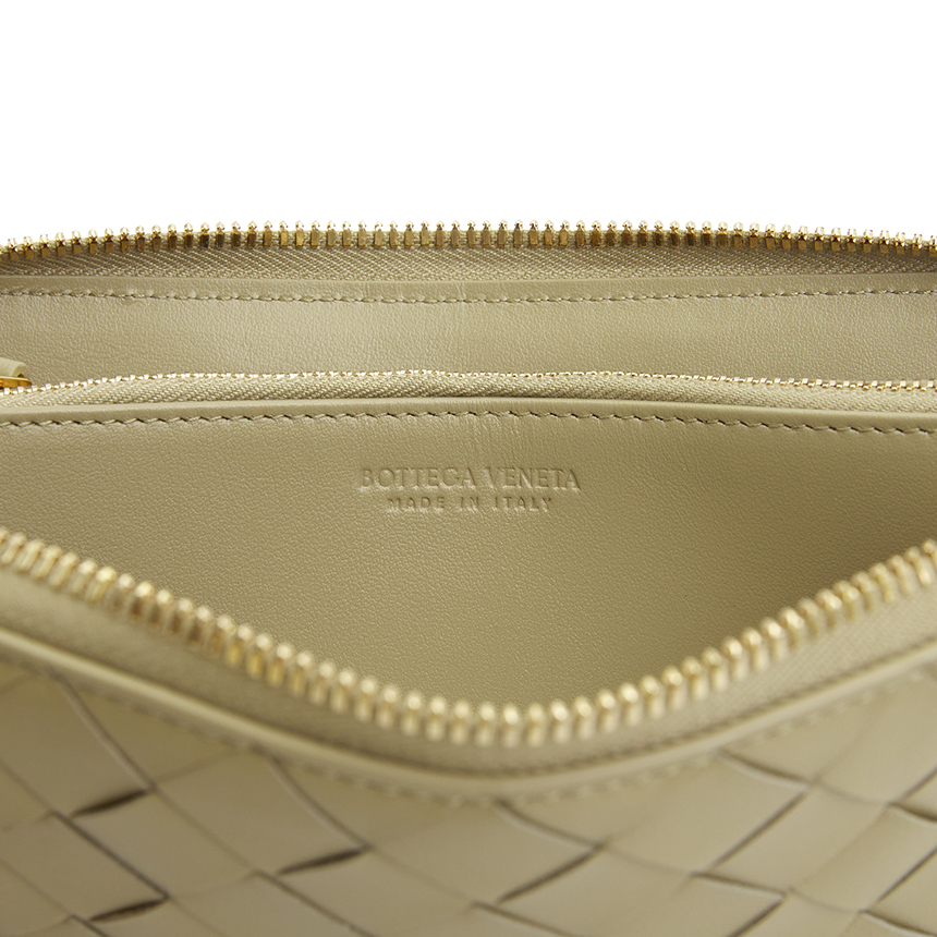 Ví Bottega Veneta Taupe Intrecciato 'Beige Gray' 608053-VCPP2-1520