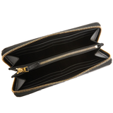 Ví Bottega Veneta Intrecciato Zip 'Black' 608053-VCPP2-8425