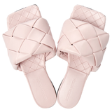 Dép Bottega Veneta Intrecciato Lido 'Pink' 608853-VBSS0-5071