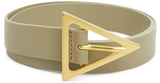 Thắt Lưng Bottega Veneta Taupe Triangle 'Beige' 609275-VMAU1-1520