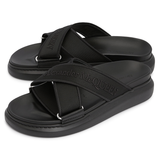 Dép Alexander Mcqueen Hybrid Slide 'Black' 627182-W4N21-1081