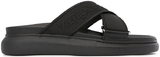 Dép Alexander Mcqueen Hybrid Slide 'Black' 627182-W4N21-1081