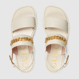 Giày Gucci Women's Sandal with Chain ‎655557-A3N00-9022