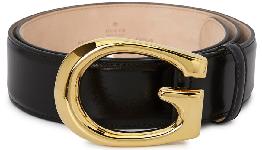 Thắt Lưng Gucci G Buckle 'Black' 655567-10O0G-1000