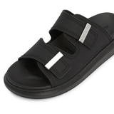 Dép Alexander Mcqueen Hybrid Slide 'Black' 663563-W4Q51-1081