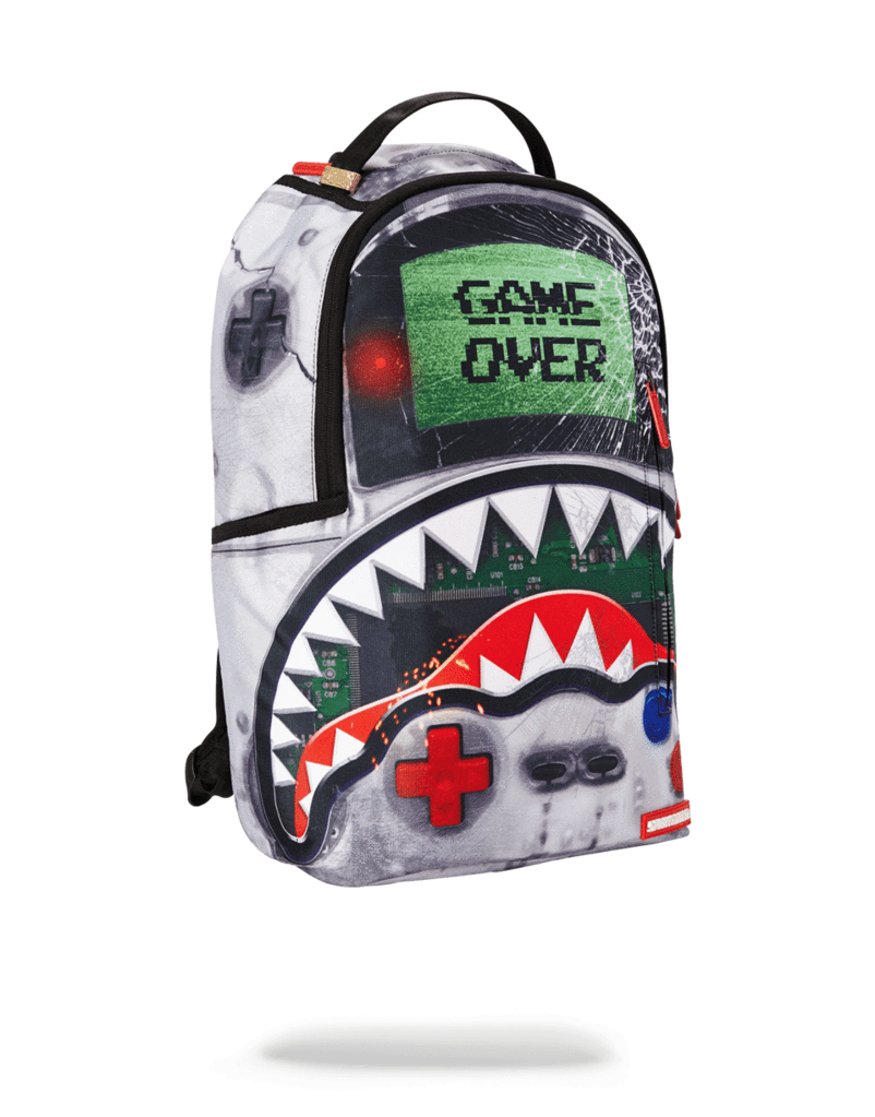 SPRAYGROUND Game Over Shark Backpack AUTHENTIC SHOES