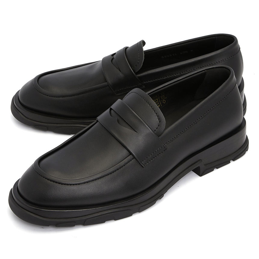 Giày Alexander Mcqueen Loafers 'Black' 682814-WHFL0-1000