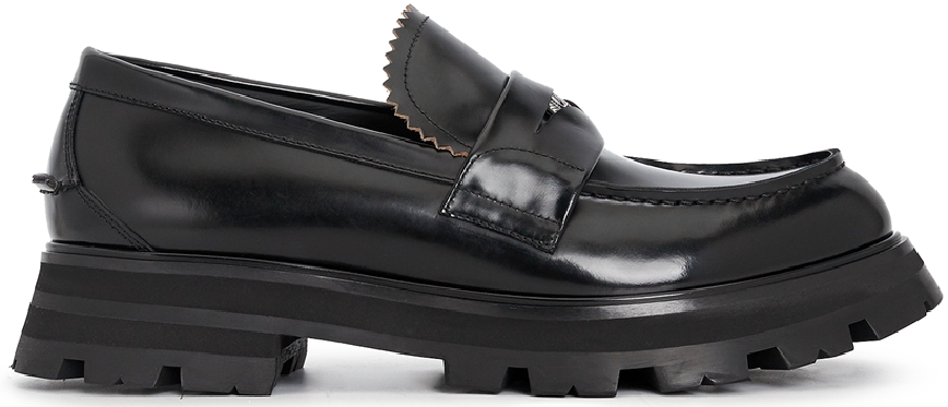 Giày Alexander Mcqueen Loafers 'Black' 683571-WHZ85-1081