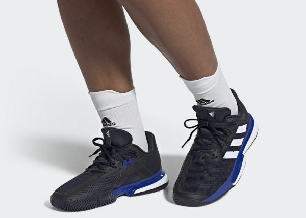Giày Tennis Adidas Solematch 'Purple Blue' EF2440