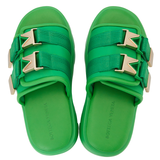 Dép Bottega Veneta Grass Flash 'Green' 690097-V0DS2-3730