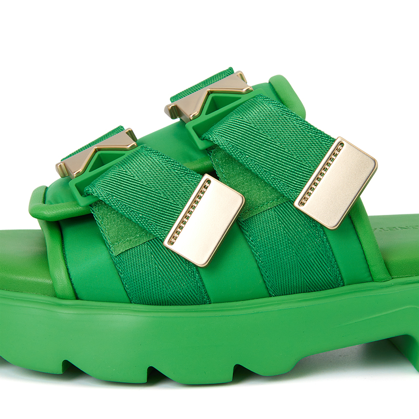 Dép Bottega Veneta Grass Flash 'Green' 690097-V0DS2-3730