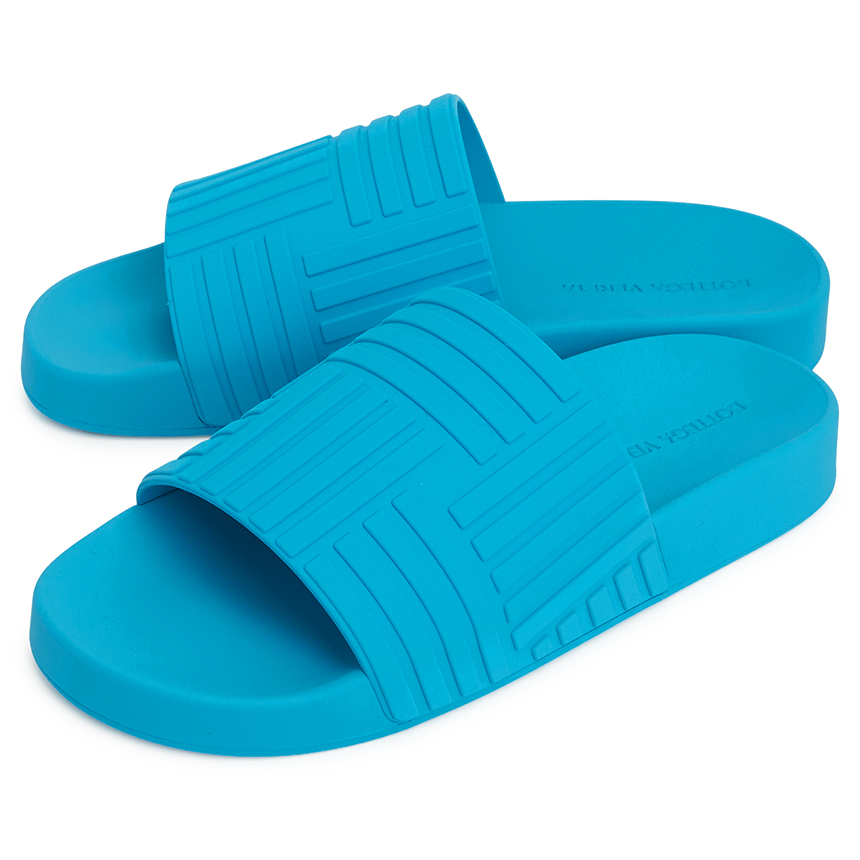 Dép Bottega Veneta Amalfi 'Blue' 690105-V1O60-4962