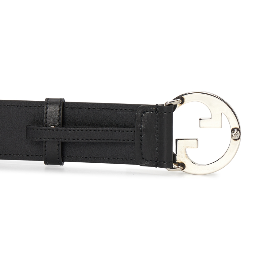 Thắt Lưng Gucci Cosmogony Interlocking G 'Black' 703147-US10N-1000