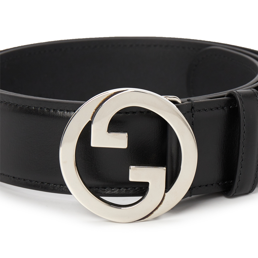 Thắt Lưng Gucci Cosmogony Interlocking G 'Black' 703147-US10N-1000