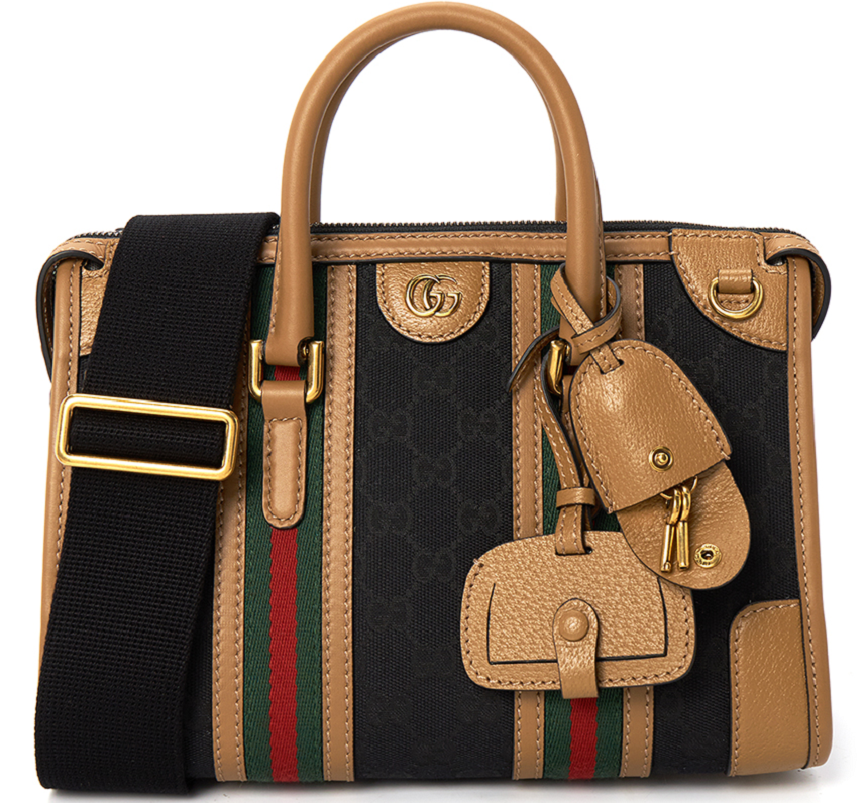 Túi Gucci GG Bauletto 'Black' 715772-FAARB-1041