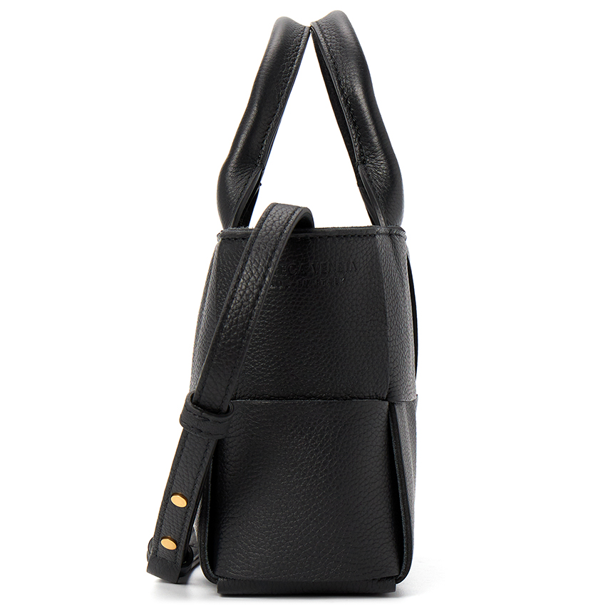 Túi Bottega Veneta Intrecio Candy Arco 'Black' 729029-VCP11-8425