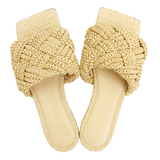 Dép Bottega Veneta Intrecchio Lido 'Beige' 729756-V0GO0-2624
